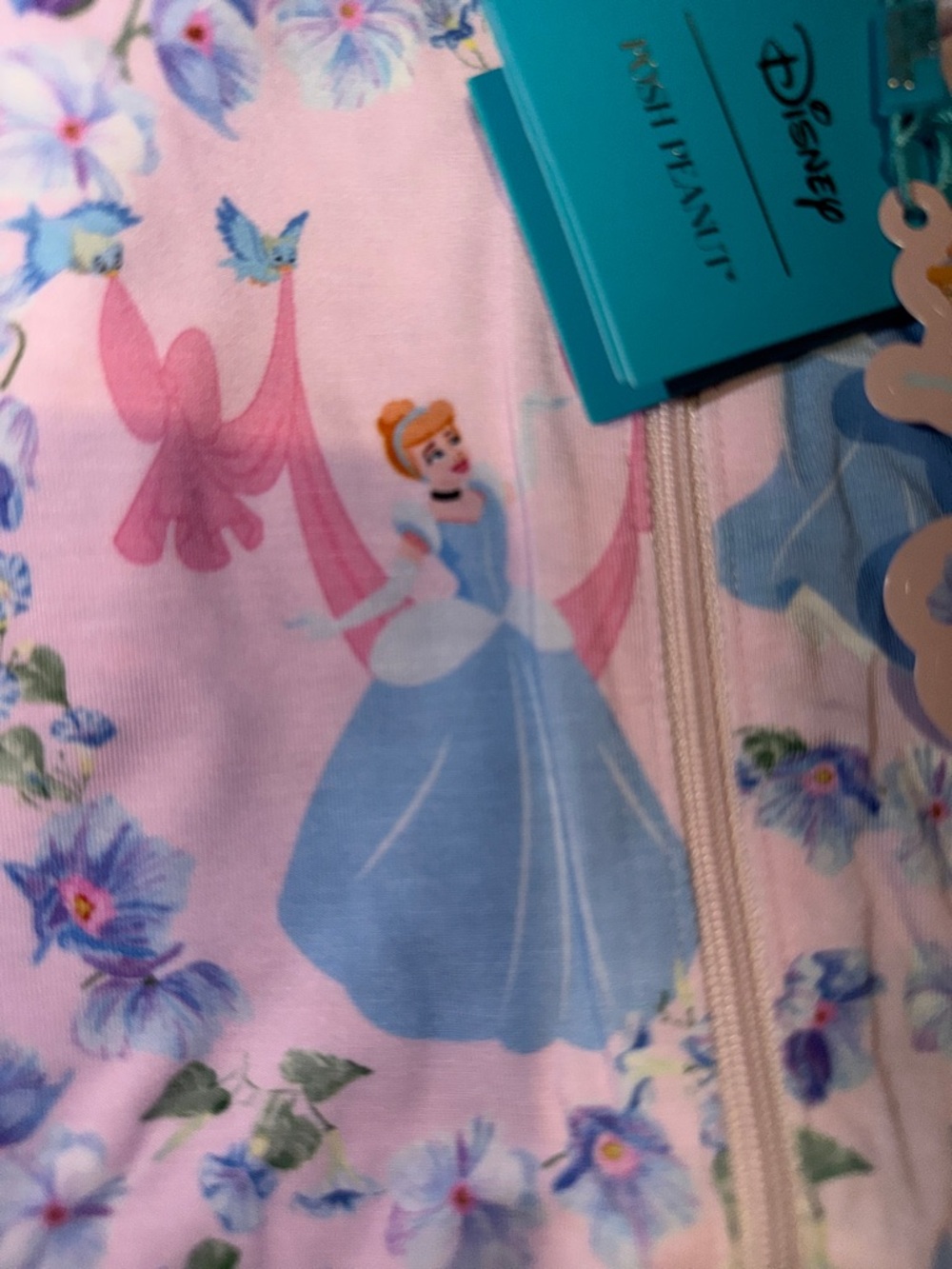 Posh Peanut Disney Princess Cinderella Reversible Jacket NWT - Picture 9 of 9